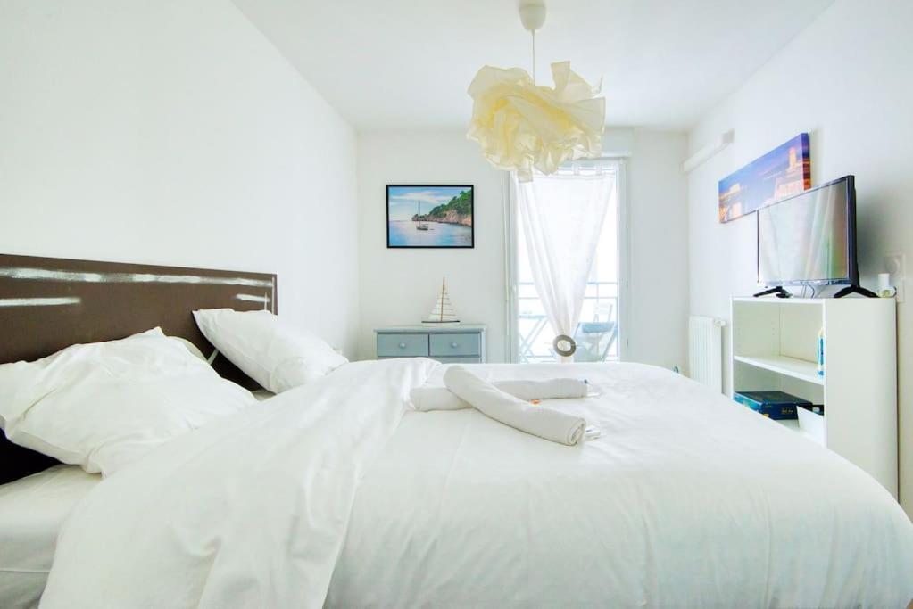 Super T2 Climatise Avec Balcon A Pied Plage Catalan Marseille Ngoại thất bức ảnh