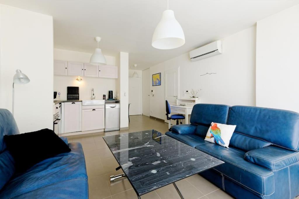 Super T2 Climatise Avec Balcon A Pied Plage Catalan Marseille Ngoại thất bức ảnh