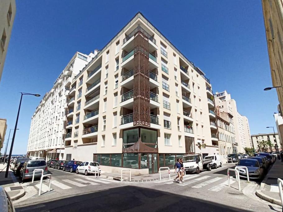Super T2 Climatise Avec Balcon A Pied Plage Catalan Marseille Ngoại thất bức ảnh