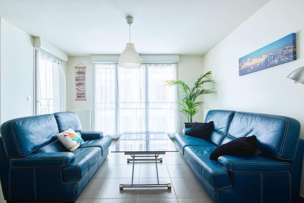 Super T2 Climatise Avec Balcon A Pied Plage Catalan Marseille Ngoại thất bức ảnh